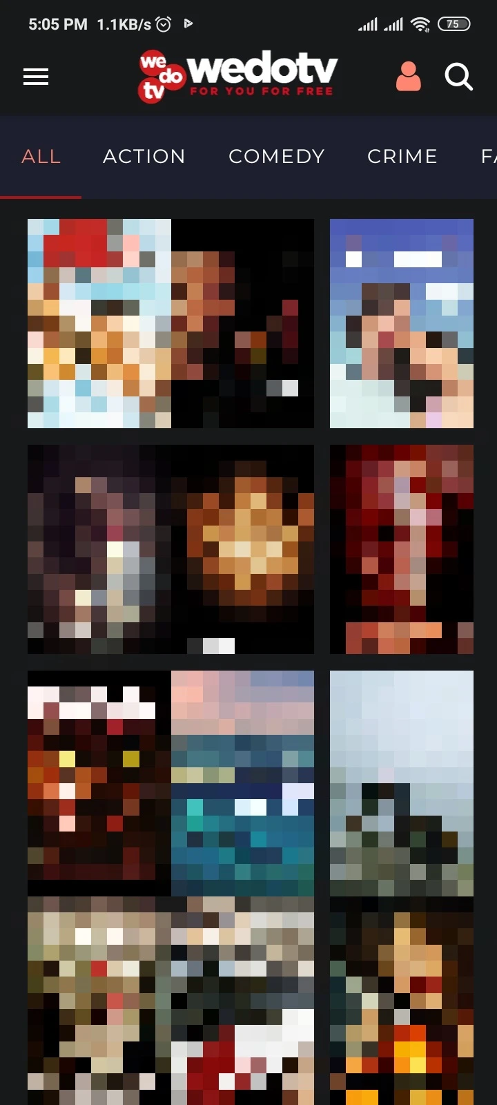 Screenshot Of Lisoflix Android